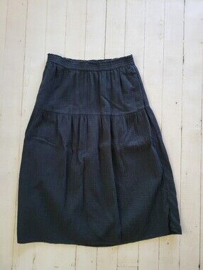 Universal Thread Skirt Black Gauze Midi Boho Cottagecore Festival Target L Large